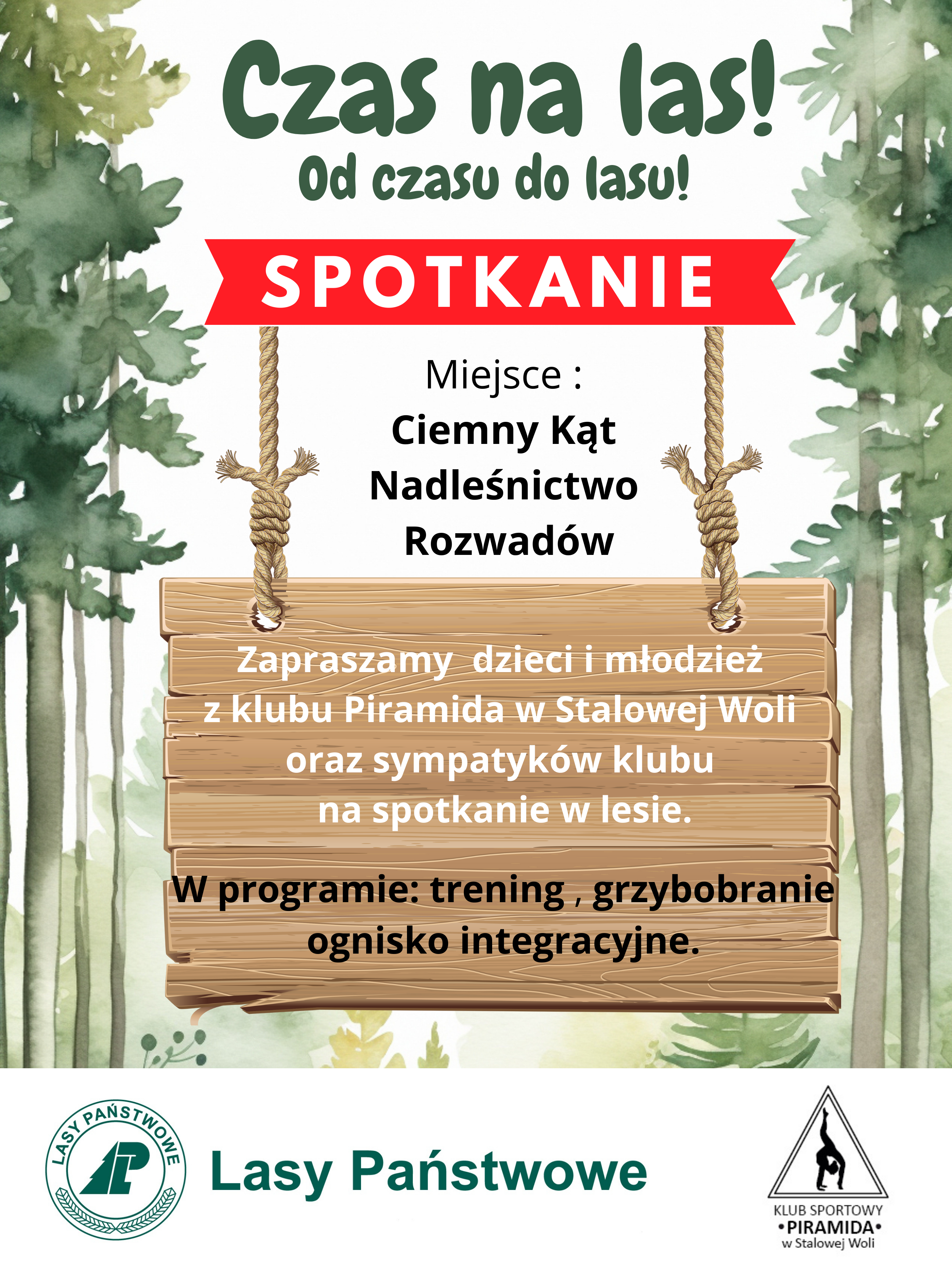 Grzybobranie i ognisko integracyjne!