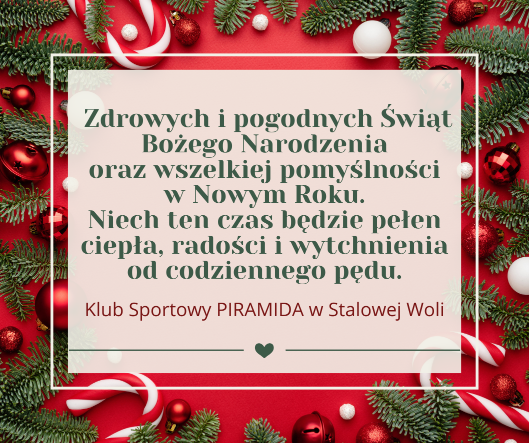 Rodzinnych Świąt!